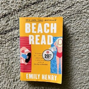 Beach Read by Emily Henry - Bright Yellow Paperback